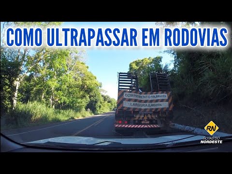 Como ultrapassar em Rodovias, BR-101 na Bahia