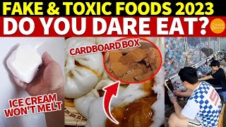 Fake and Toxic Foods in China 2023 | Do You Dare Eat? Meat Filling Made From a Cardboard Box