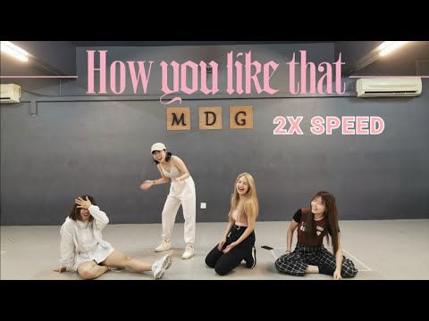 [2배속 커버댄스] BLACKPINK - How You Like That | 2x Speed Challenge by Danzaholic [MDG] from Malaysia