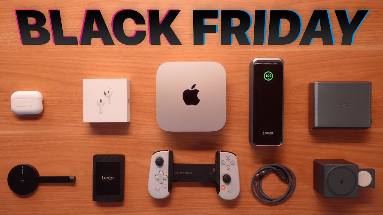 BLACK FRIDAY | Le MIGLIORI OFFERTE di ACCESSORI per iPhone e Mac - YouTube