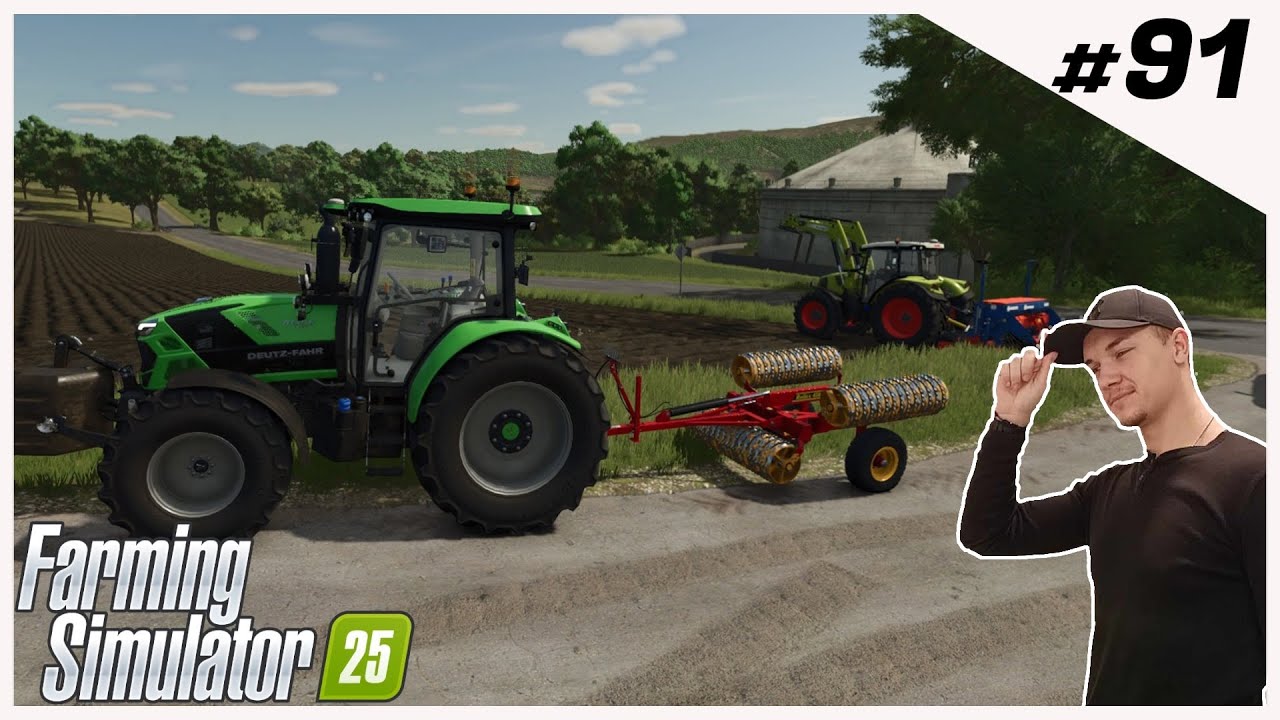 Zaczynam siewy ozimych | FS25 | W Spadku Po Dziadku #91 | Siew rzepaku & wałowanie