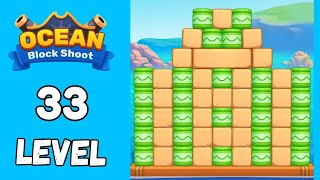Ocean Block shoot Level 33 Walkthrough Solution