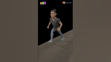 3D Blender - Run Cycle - TAH Animation Basic