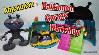 Pretend Play - Baikinman Garage & Repair Station - Mini Dollhouse for kids