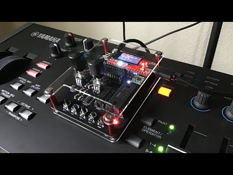 NanoDrive VGM Player YM2151 + YMZ294D By @fujix