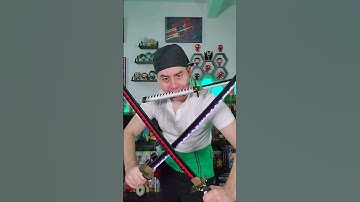 Zoro Cosplay from One Piece! 3 Sword Style!! #onepiece #shorts #zoroonepiece