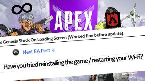 Apex infinite loading screen