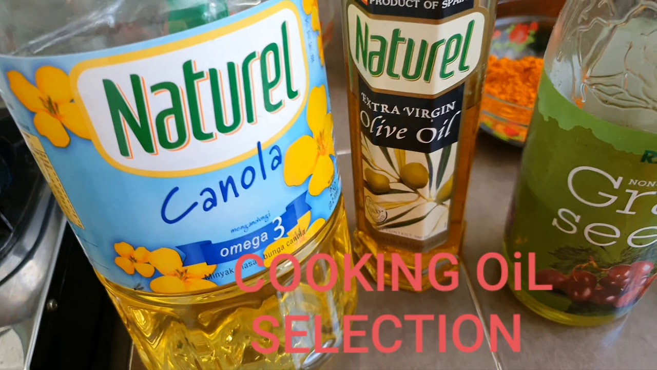 COOKING OIL SELECTION - YouTube