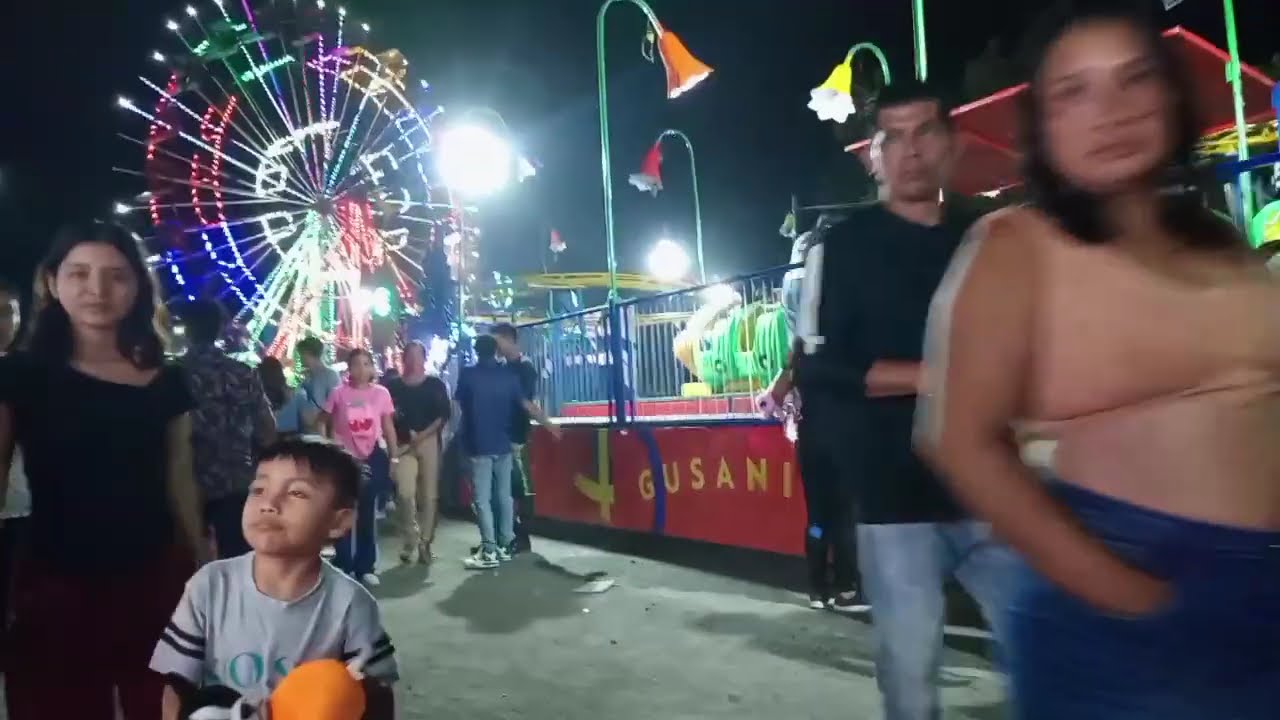 Paseando en la feria de nueva Consepcion 