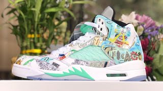 Jordan 5 Retro Wings Unboxing & Review