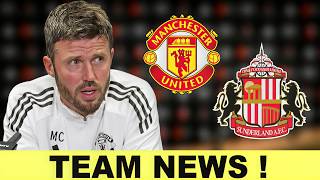 carrick Shocking Team News Ahead Of Sunderland Clash     Sesko Doubt  Martinez Return  News