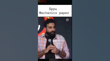 sppu University, Enginnering Mechanics Paper #mos #mechanics #fmsm #education