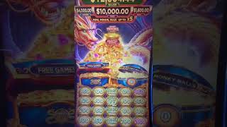 Decent free game on $160 bet money ball slot machine #bigwin #jackpot