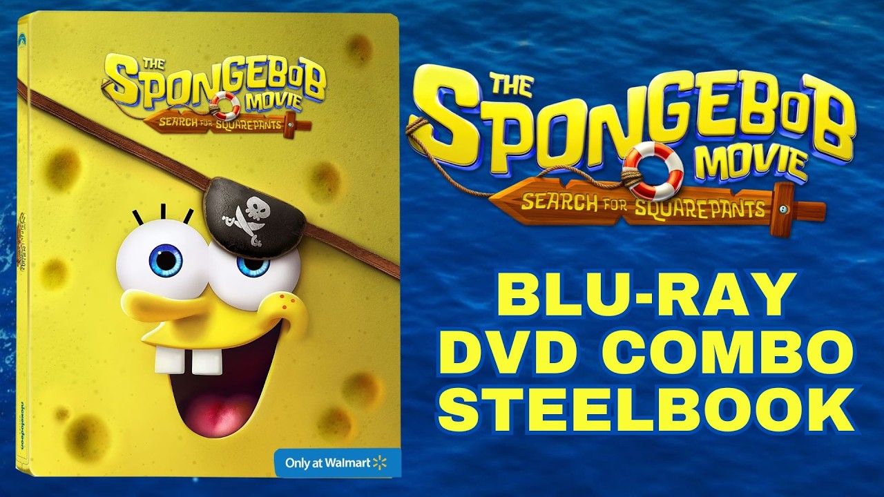 The SpongeBob Movie Search for SquarePants Walmart Exclusive