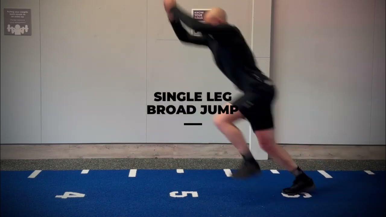 SINGLE LEG BROAD JUMP YouTube