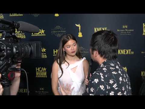 Lukita Maxwell Carpet Interview at the HCA Film Awards 2023