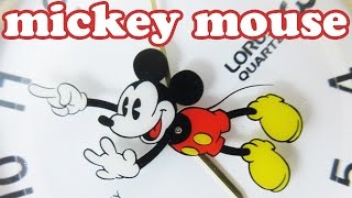 Vintage Old Disney Lorus Mickey Mouse Watch - Wristwatch Watches - Animation Animated Timepiece Time