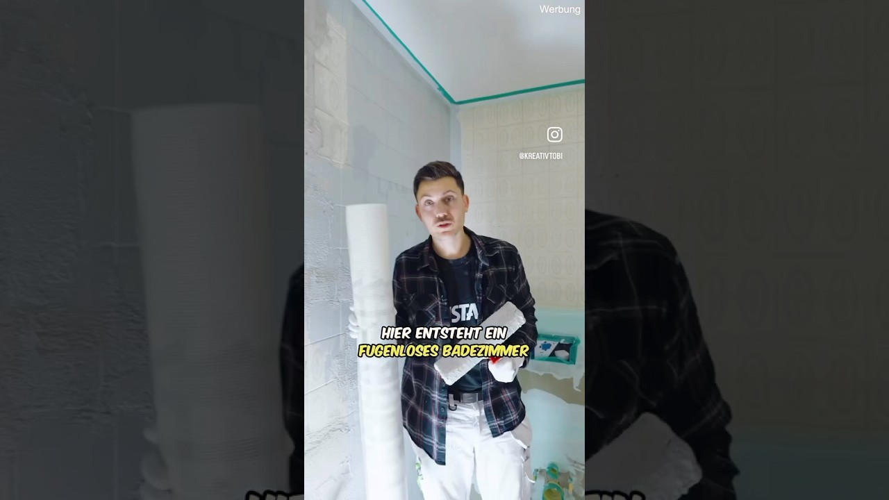 Fugenloses Badezimmer 🛁 Teil 1 ✅ 