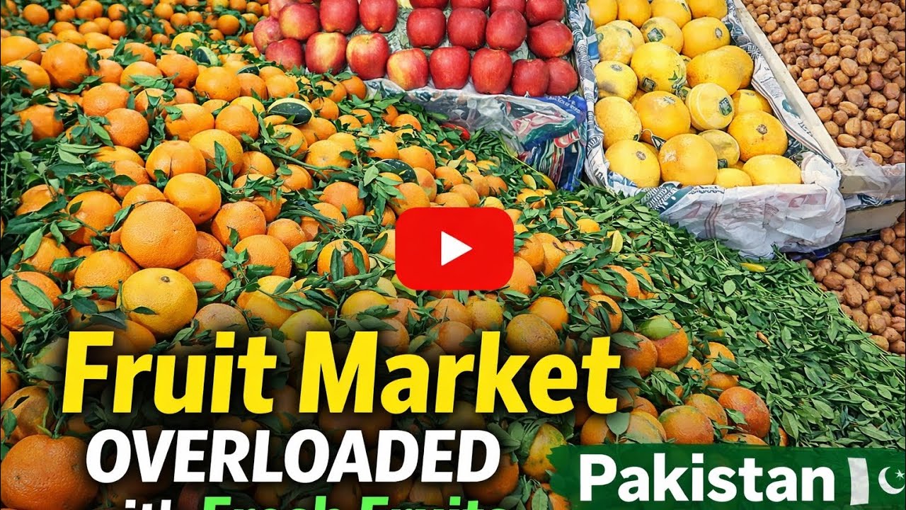 🚨 Today Vegetable & Fruit Prices in Narowal Sabzi Mandi | Market Update for Lahore Islamabad Shakarg