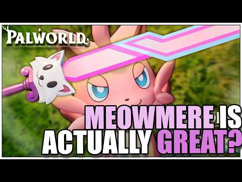 Beating Palworld with MEOWMERE ONLY pt 2
