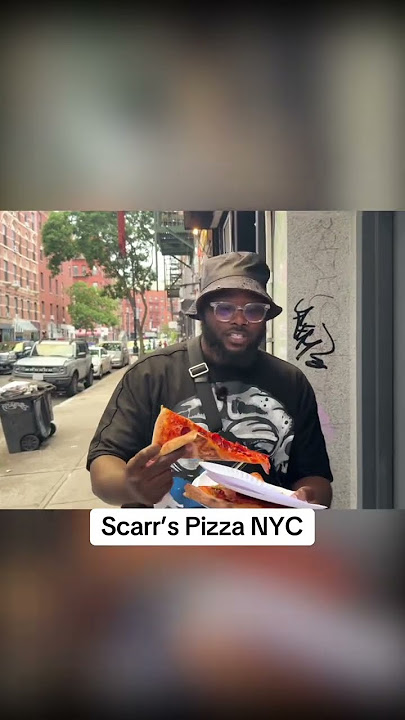 Scarrs Pizza NYC Review #review #nyc #pizza