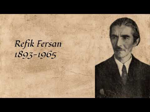 Rast Methal Refik Fersan 20th Century Turkish Music 