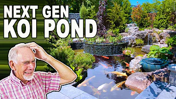 NOT Your Grandpa's KOI POND