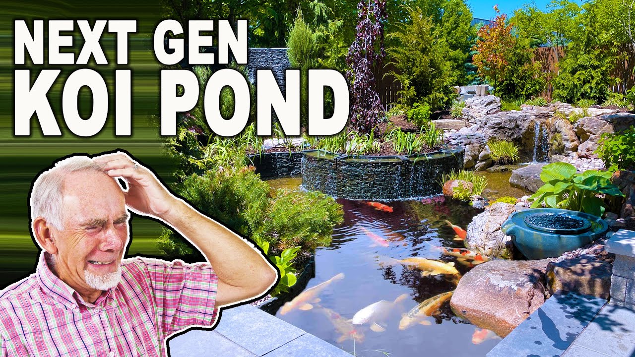 NOT Your Grandpa's KOI POND