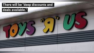 Toys 'R' Us to close 180 U.S. stores