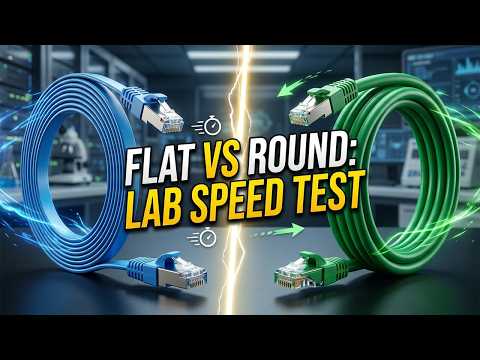 Flat vs Round Ethernet Real‑World Speed: What Lab Tests Say