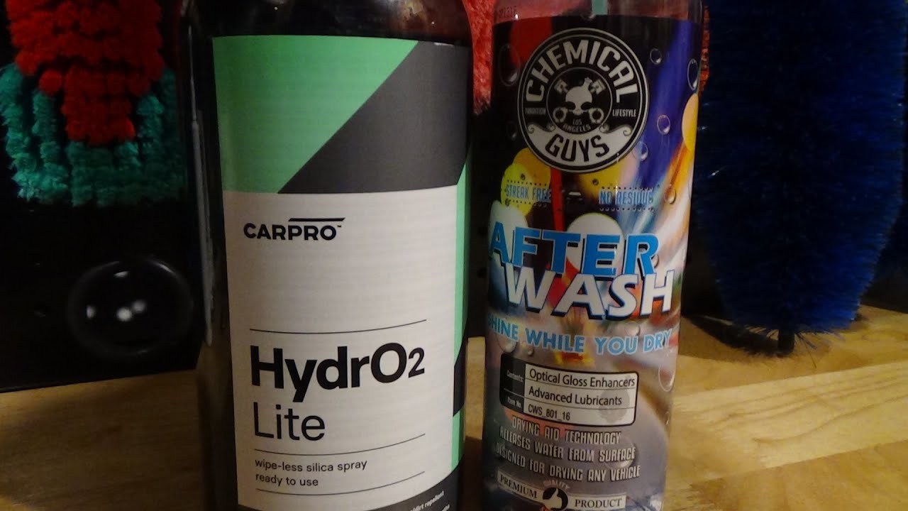 CarPro Hydro2 Light & Chemical Guys After Wash YouTube