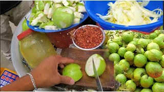 সুস্বাদু পেয়ারা মাখা সেই স্বাদ (Guava Masala) Tasty Pyara Vorta