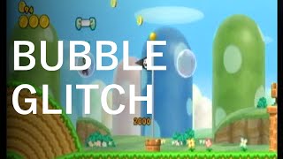 New Super Mario Bros. Wii - Bubble Glitch