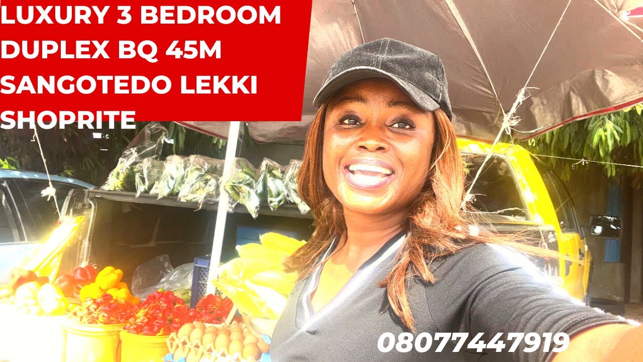 House for sale in Lekki Lagos NigeriaLuxury 3 bedroom duplex 45m