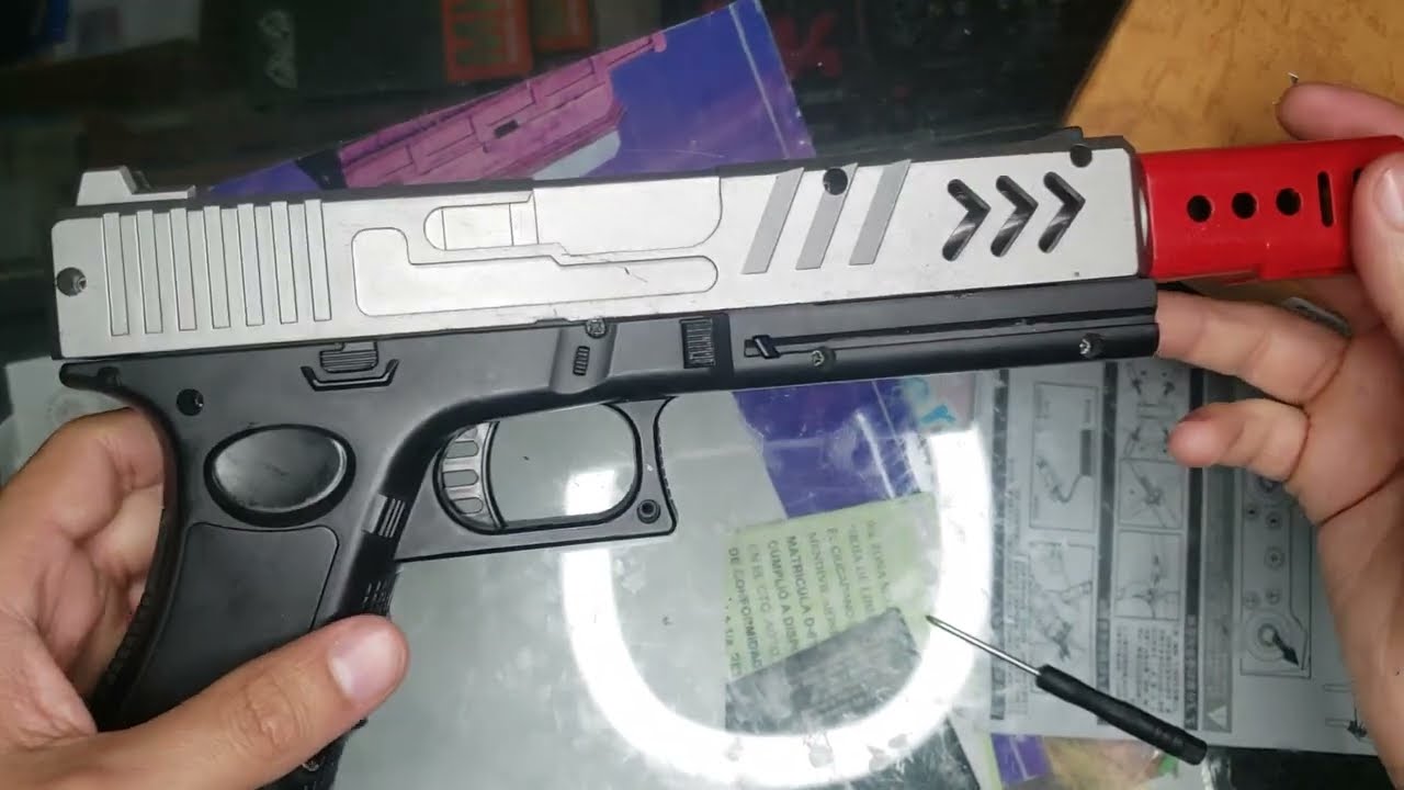 Pistola de hidrogel económica - P18C Unboxing y Review 