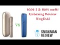 IQOS 3 and IQOS Multi unboxing English Review