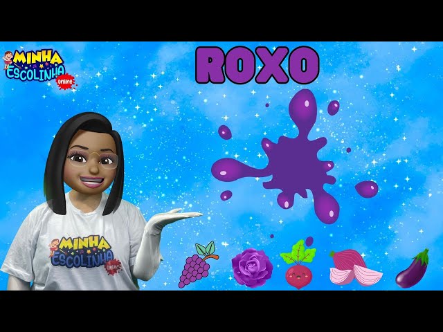 Cores Roxo G2 - Educação Infantil - Videos Educativos - Atividades para Crianças
