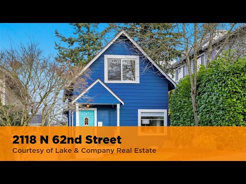 2118 N 62nd Street, Seattle, WA home video tour