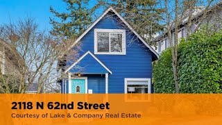 2118 N 62nd Street Seattle, WA 98103 | Erika Lowe | Find Homes for Sale