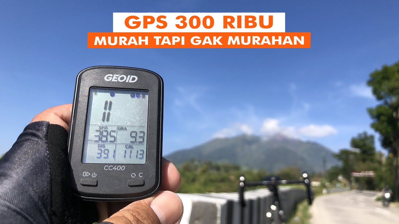 CUMAN 300 RIBU'AN | GEOID SPORT CC400 | CYCLOCOMP PALING HEMAT SEDUNIA ...