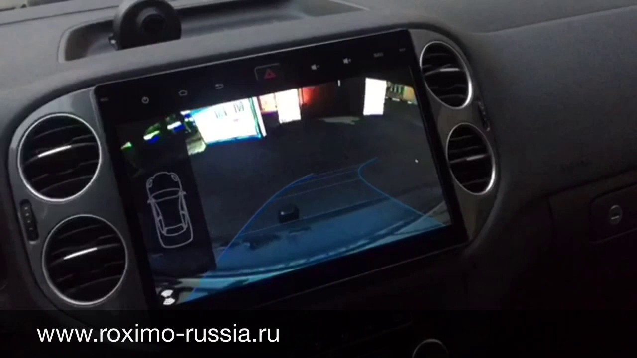 Автомагнитола для VW Tiguan - Roximo Cardroid RD-3704 - YouTube