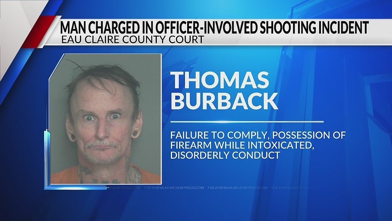 Eau Claire man charged in officer-involved shooting incident - YouTube