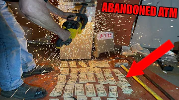 Breaking Into 4 Abandoned ATM Machines and This Is How Much Money Was Found Inside...