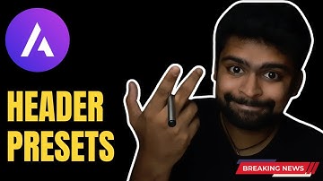 Astra Theme 4.7 (New Update) - Header Presets & SVG Icon Logo