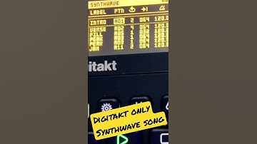 Elektron Digitakt Synthwave #dawless #digitakt #synthwave
