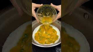 Bread Cheese Omelette ASMR | #shorts #asmrkitchenfood #omelette #viral #cooking #food #asmr #bread