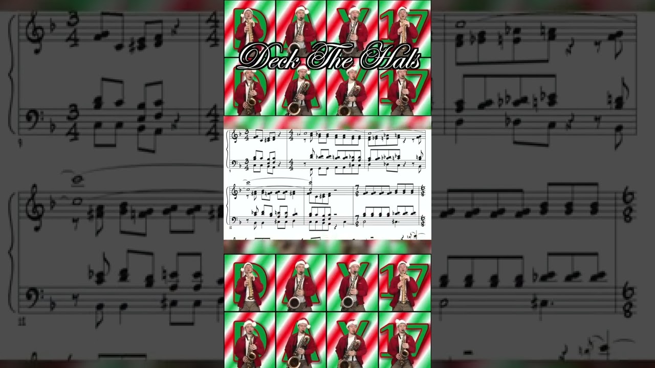 groovin hard on Christmas tunes