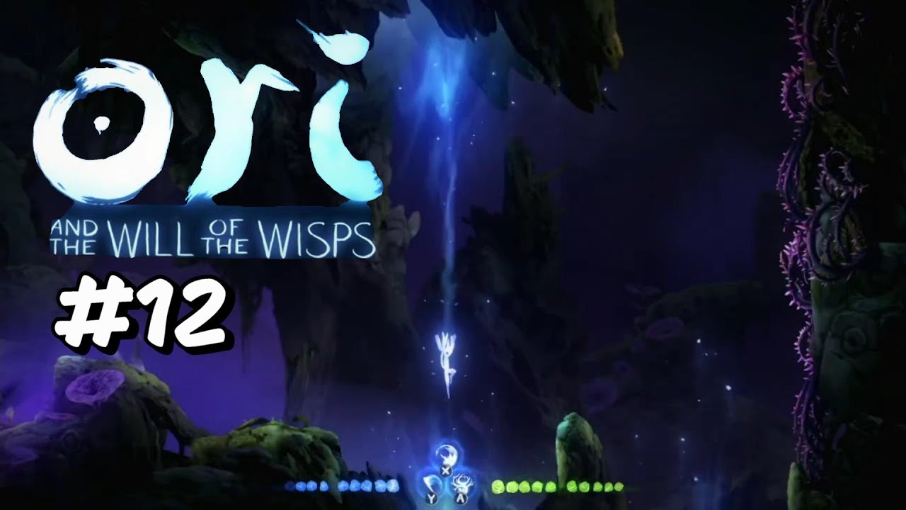 12【オリとウィスプの意志】闇黒の地下道（Ori and the Will of the