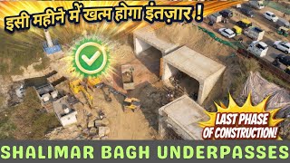 Shalimar Bagh Underpes Inauguration Soon Outer Ring Road To Shalimar Bagh