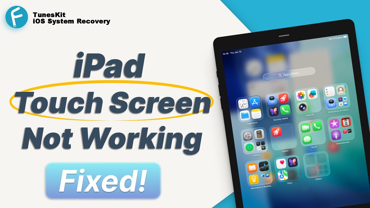 How To Fix iPad Touch Screen Not Working